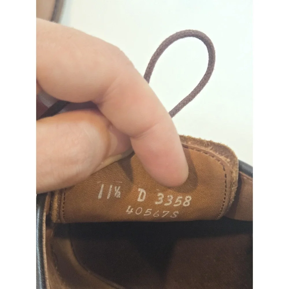 Allen Edmonds Brown Clifton 3338 Derby 11.5D Brown